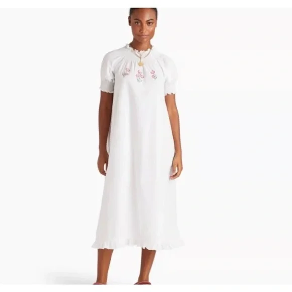 Hill house Home Hand Embroidery Caroline Nap Dress - Picture 1 of 11